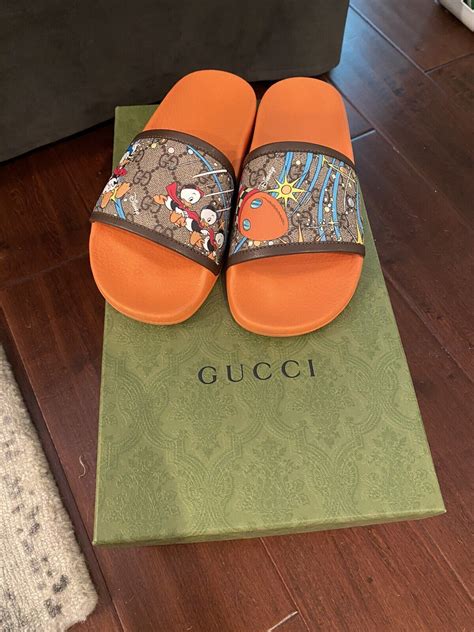 donald duck gucci sandals|Donald Duck boots.